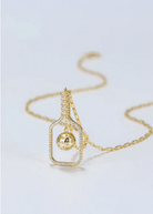 Pickleball The Volley Bling Gold Necklace