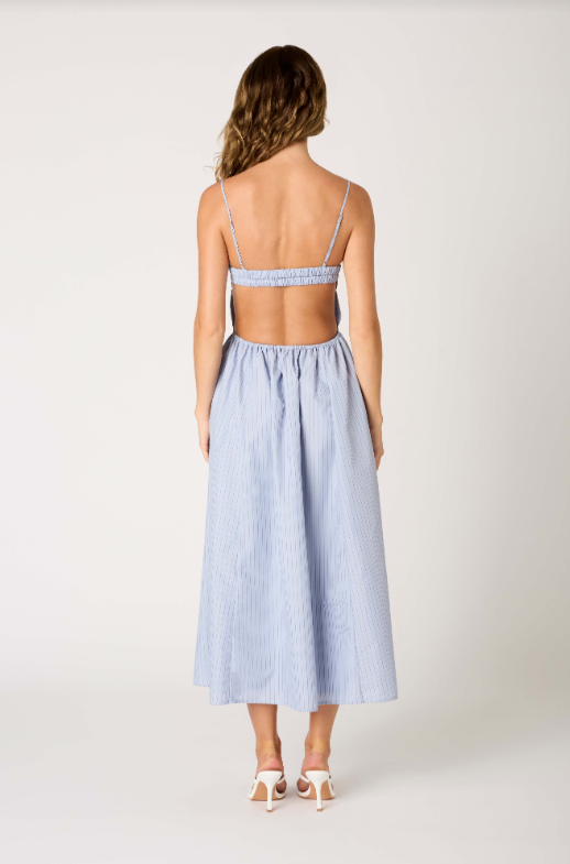 Sybaritic Boutique | Destane Dress | Slate Blue, Large