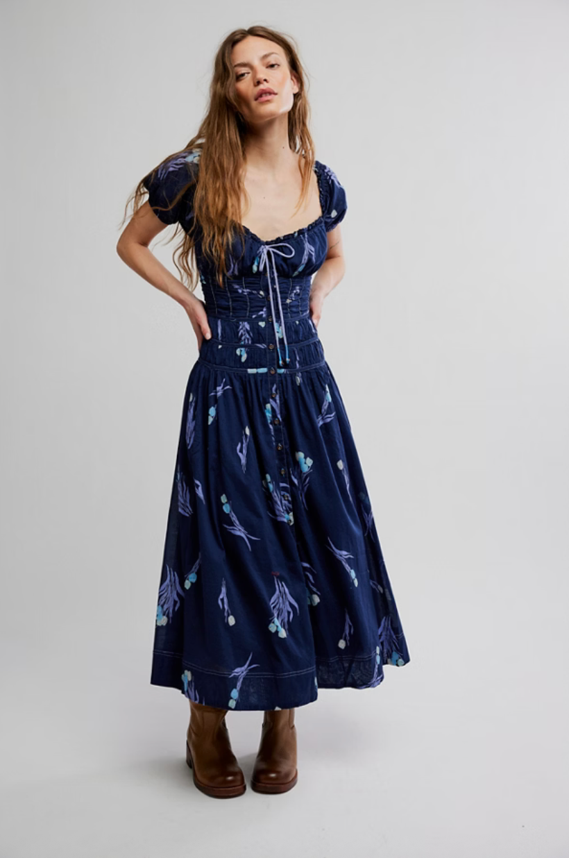 Free People Complete Me Midi Dress – Shoptiques