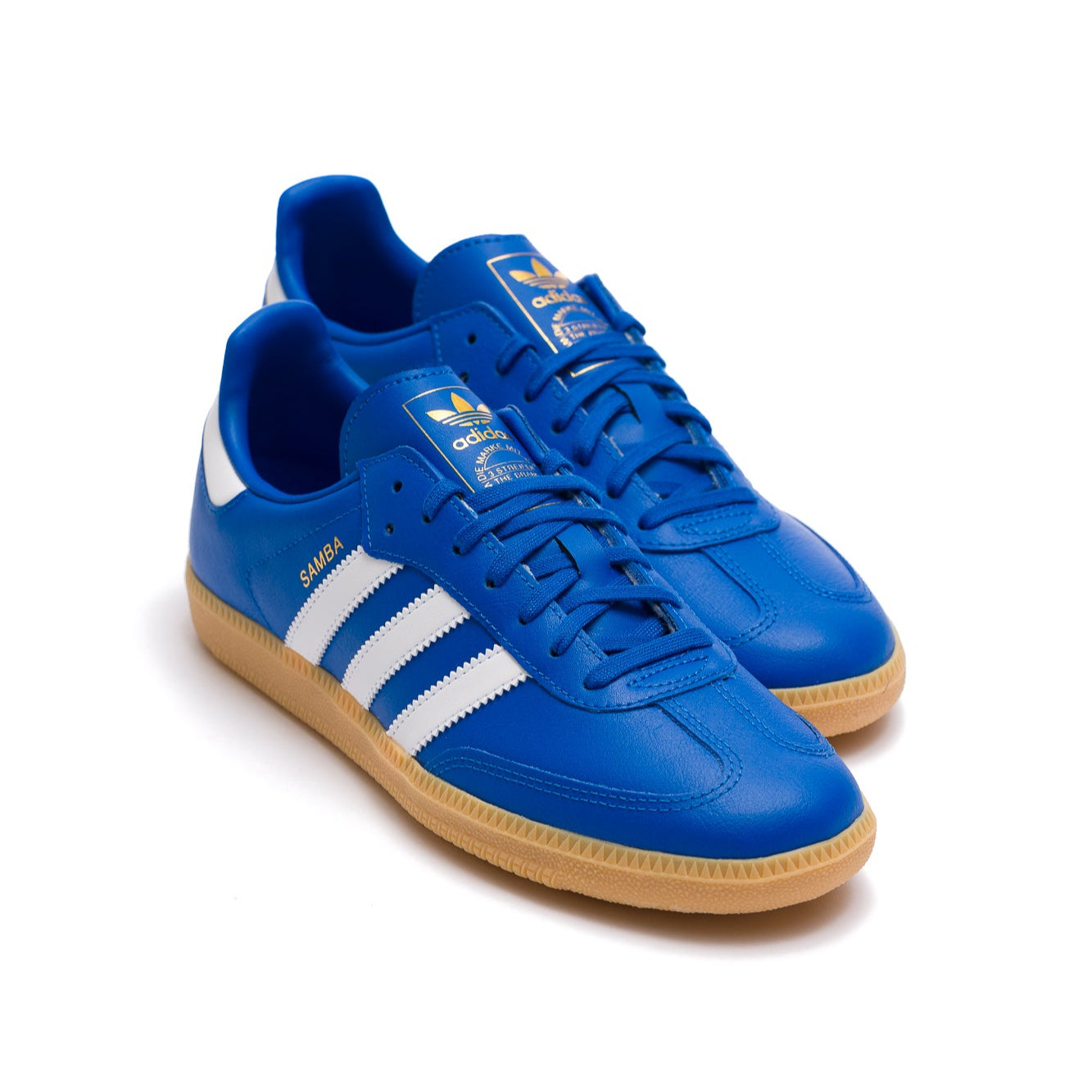 adidas Samba OG Shoes Kids Blue 13K - Originals adidas Samba OG Shoes Kids Blue 13K - Originals