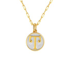 Saints Dainty Fancy T Initial Pendant Necklace