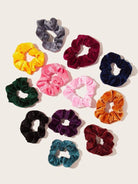 Velvet Hair Scrunchies - House of Angelica