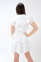 Shimmery Tiered Mini Dress | Sweetest Stitch Women's Boutique