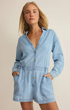 Z Supply | Sully Twill Romper | Sweetest Stitch Boutique Richmond VA