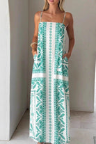 Sundayup | Paisley Midi Dress - Green | Sweetest Stitch Boutique RVA
