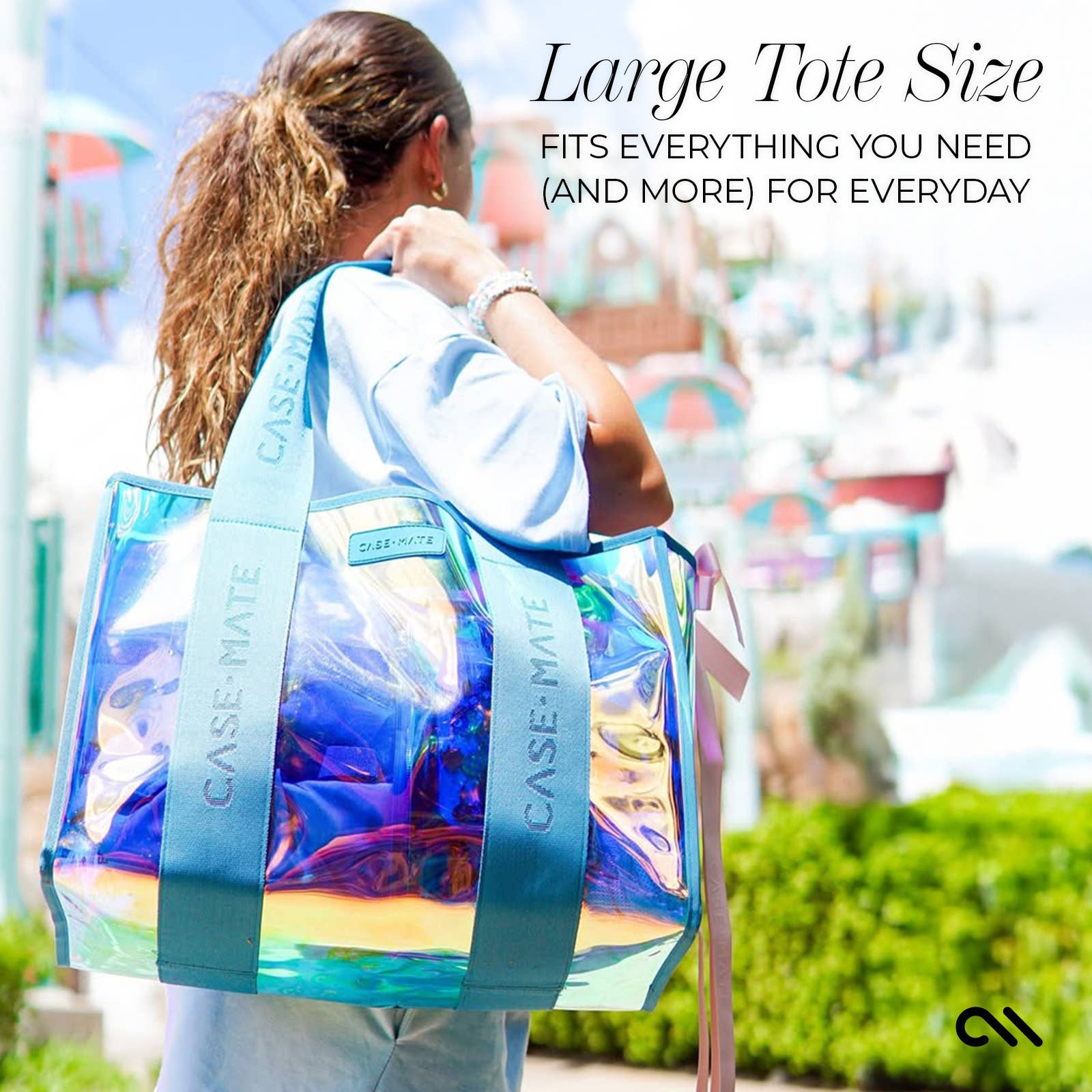 Case-Mate Emerald Blue Soap Bubble Jelly Tote Bag – Shoptiques