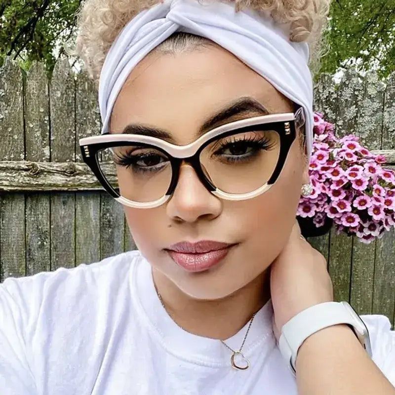 Color Block Eyeglasses – Bold, Chic & Statement-Making - Yayas Glam & Gift Shop
