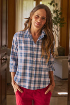 Grey with Blue/Red Plaid Main