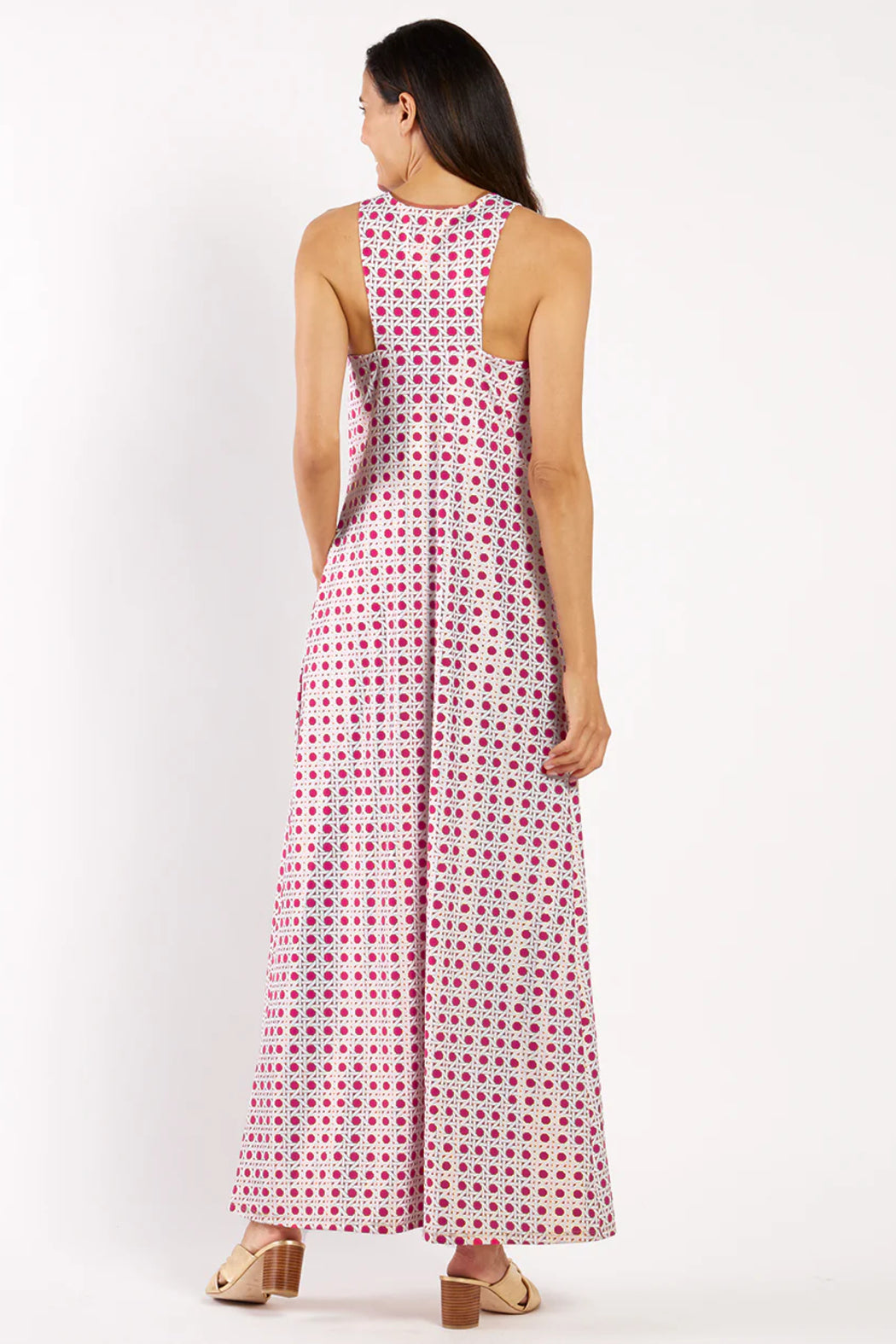 Petite Rattan Raspberry Gold