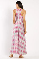 Petite Rattan Raspberry Gold