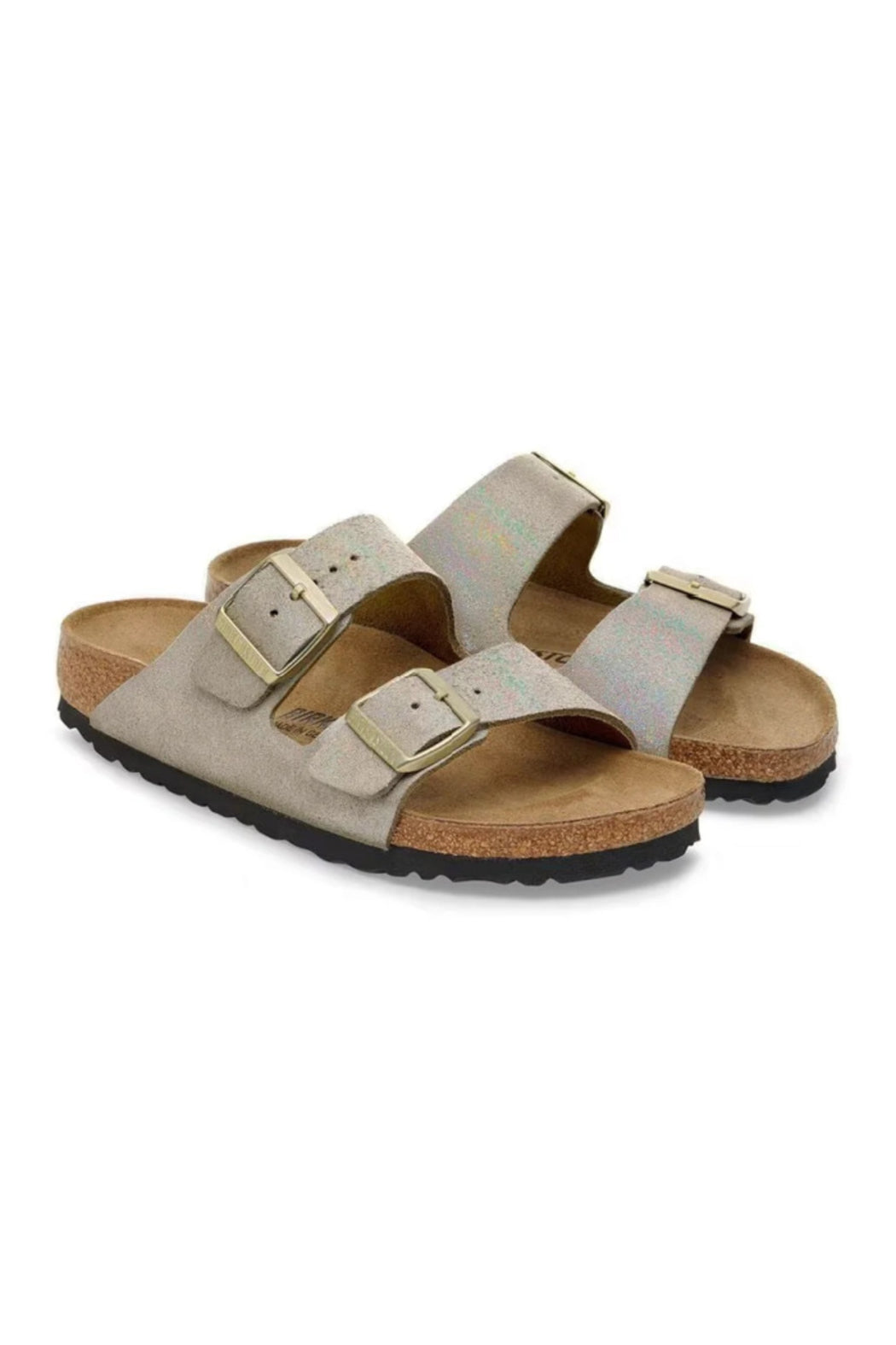 Taupe Suede Shimmering