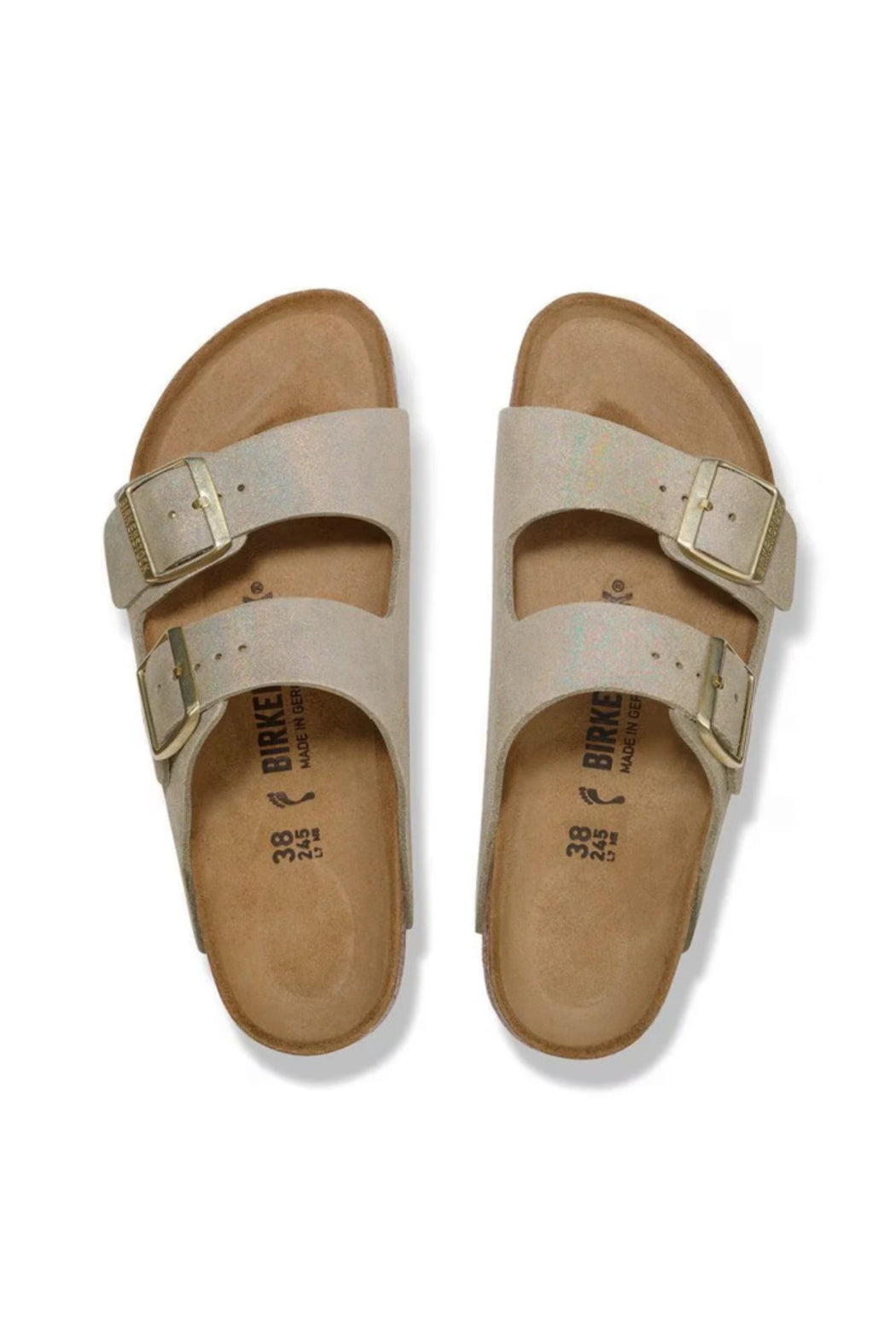 Taupe Suede Shimmering