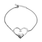 Saints Luck In My Heart Bracelet