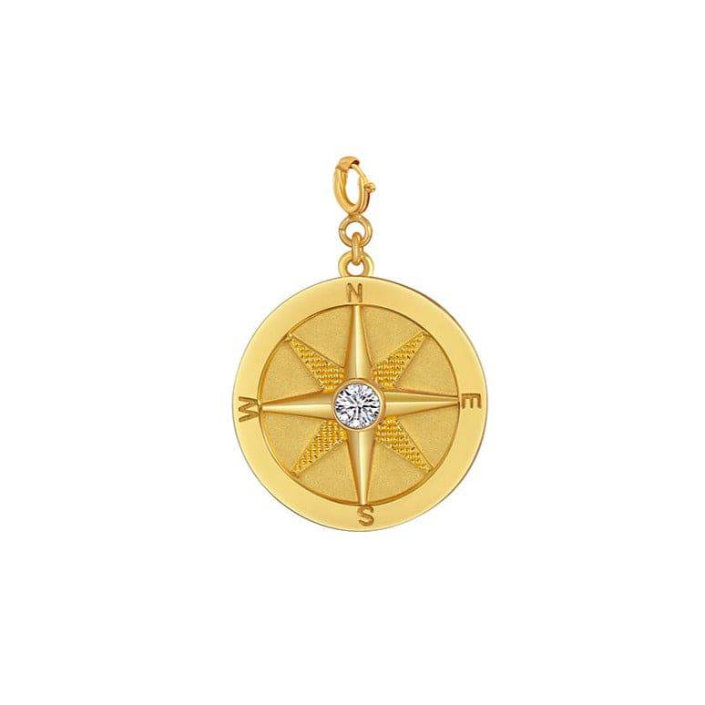 Saints Compass Pendant We Wander