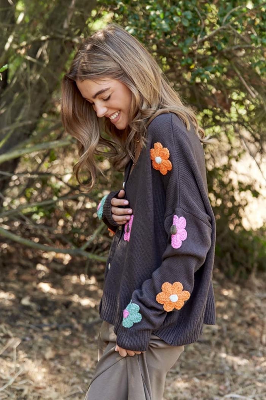 Crochet Flower Cardigan – Shoptiques Crochet Flower Cardigan – Shoptiques