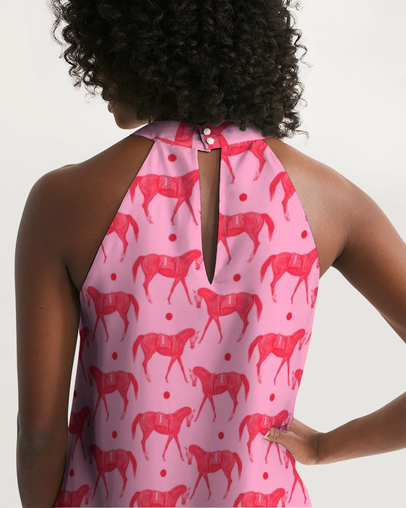 One Horse Halter Dress, small One Horse Halter Dress, small