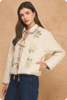 Strut & Bolt | Jeannie Floral Embroidered Jacket | Sweetest Stitch RVA
