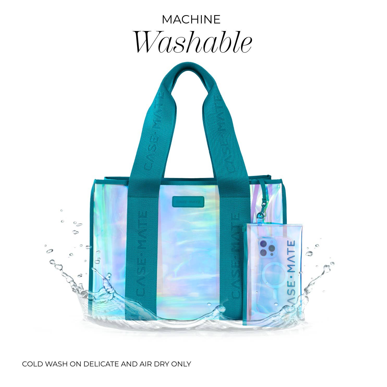 Case-Mate Emerald Blue Soap Bubble Jelly Tote Bag – Shoptiques