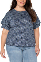 Navy/Cream Batik Main