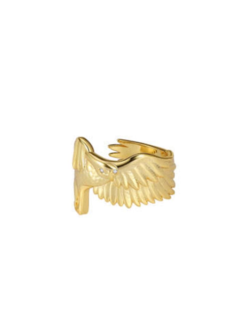 Everwild Eagle Rapture Gold Ring