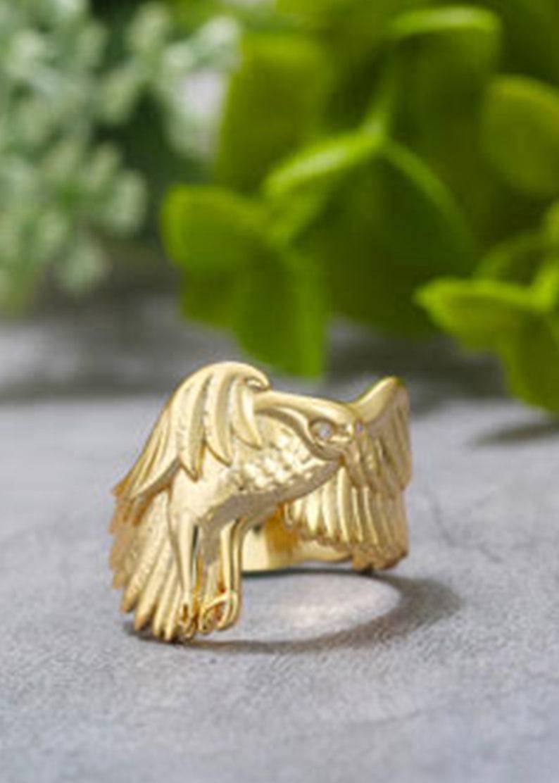 Everwild Eagle Rapture Gold Ring