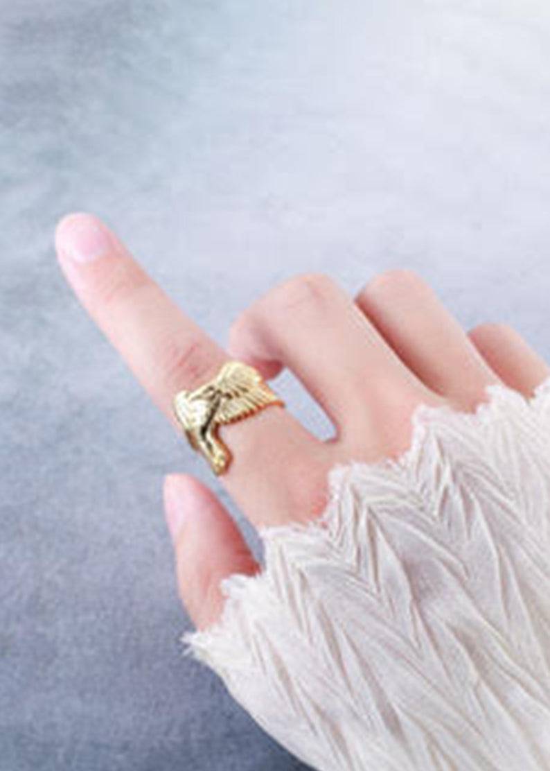 Everwild Eagle Rapture Gold Ring