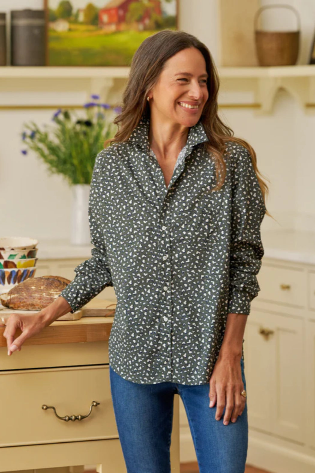 Green Messy Hearts Main