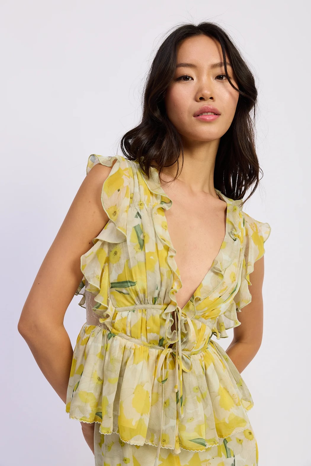 Lydia Peplum Top – Shoptiques