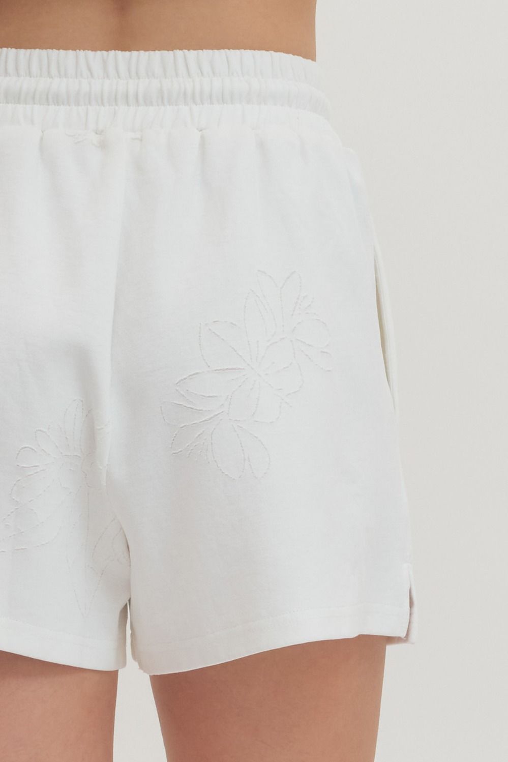Entro | Johnna Embroidered Shorts | Sweetest Stitch Boutique RVA