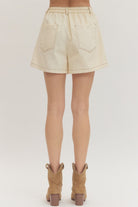 Entro | Morgan Denim Wrap Skort | Sweetest Stitch Boutique Richmond