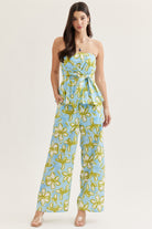Entro | Jade Wide Leg Floral Pants | Sweetest Stitch Boutique RVA