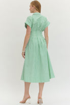 Entro | Shirley Striped Midi Dress | Sweetest Stitch Boutique Richmond