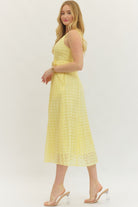 Entro | Dylan Eyelet Midi Dress | Sweetest Stitch Boutique Richmond