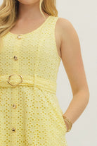 Entro | Dylan Eyelet Midi Dress | Sweetest Stitch Boutique Richmond