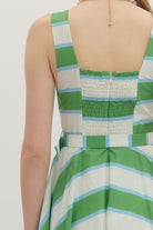Entro | Leia Striped Midi Dress | Sweetest Stitch Boutique Richmond