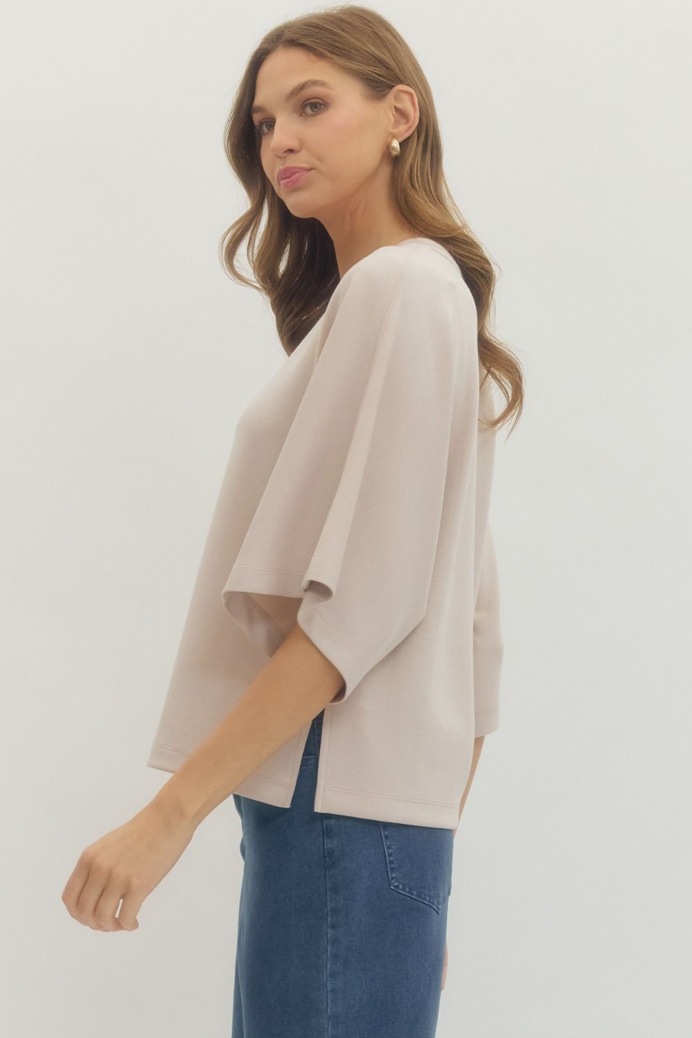 Entro | Payge Relaxed Short Sleeve Top | Sweetest Stitch Boutique