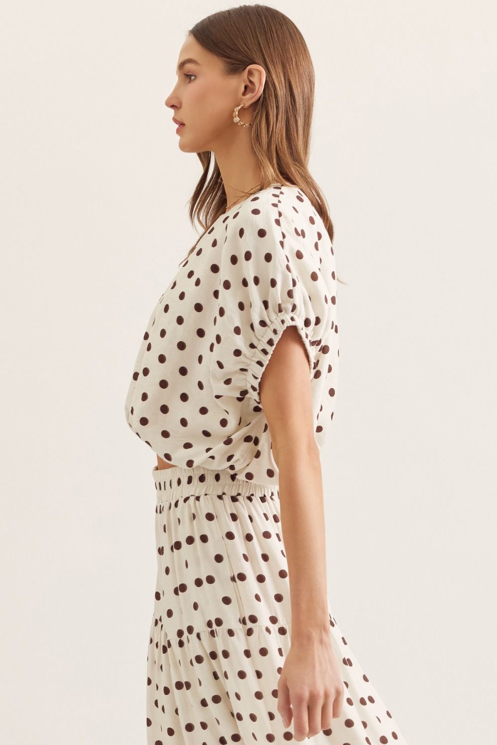 Entro | Kiley Polka Dot Top | Sweetest Stitch Boutique Richmond VA