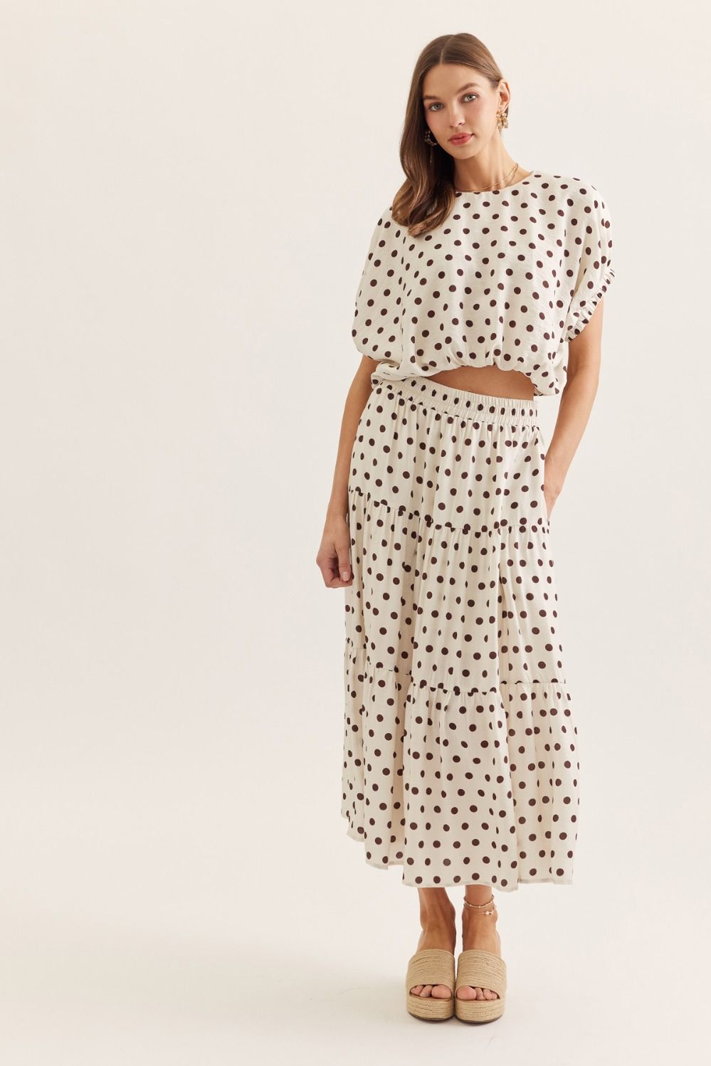 Entro | Kiley Polka Dot Top | Sweetest Stitch Boutique Richmond VA