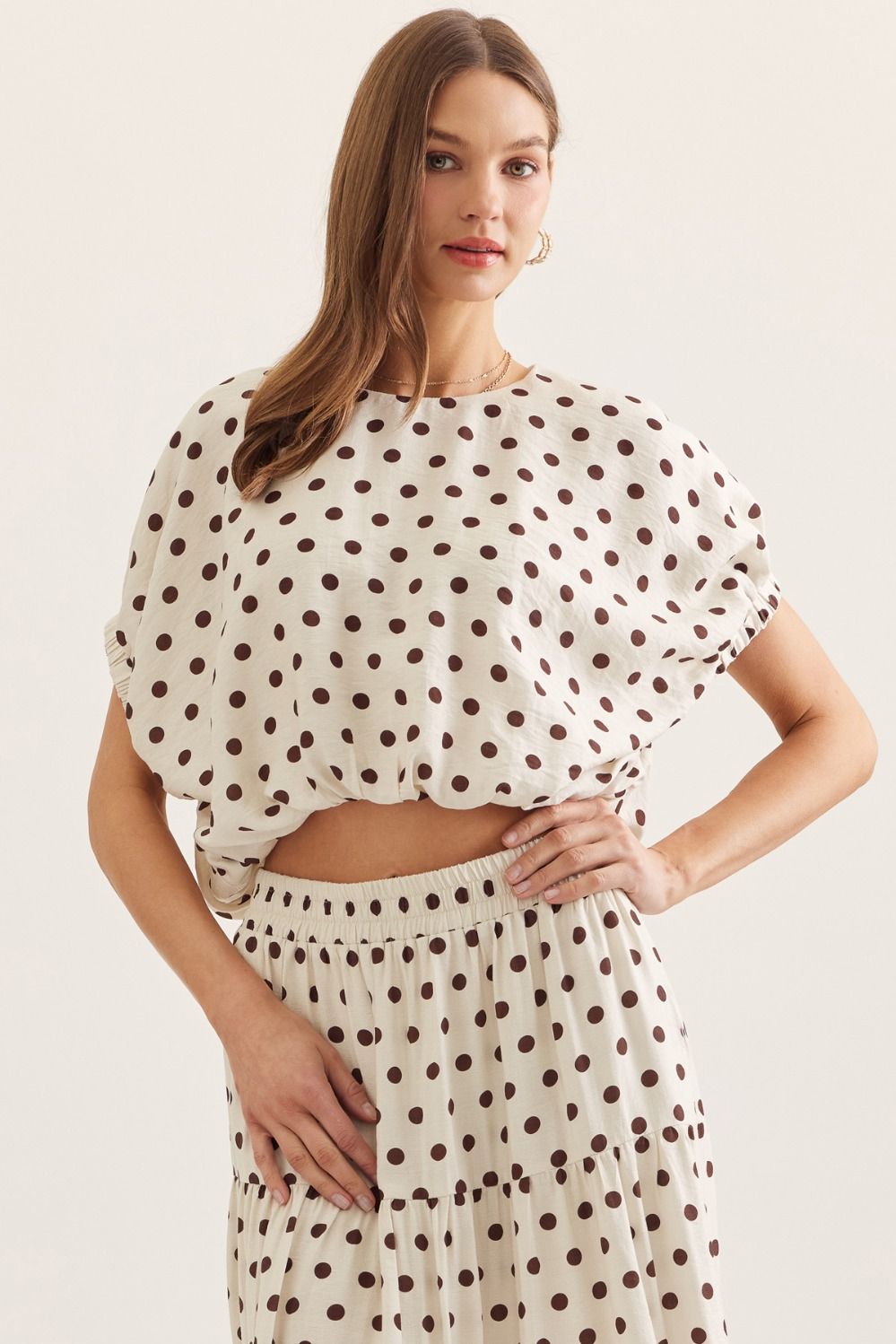 Entro | Kiley Polka Dot Top | Sweetest Stitch Boutique Richmond VA