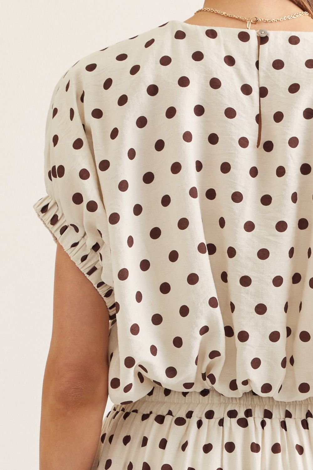 Entro | Kiley Polka Dot Top | Sweetest Stitch Boutique Richmond VA