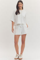 Entro | Johnna Embroidered Top | Sweetest Stitch Richmond Boutique