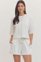 Entro | Johnna Embroidered Top | Sweetest Stitch Richmond Boutique
