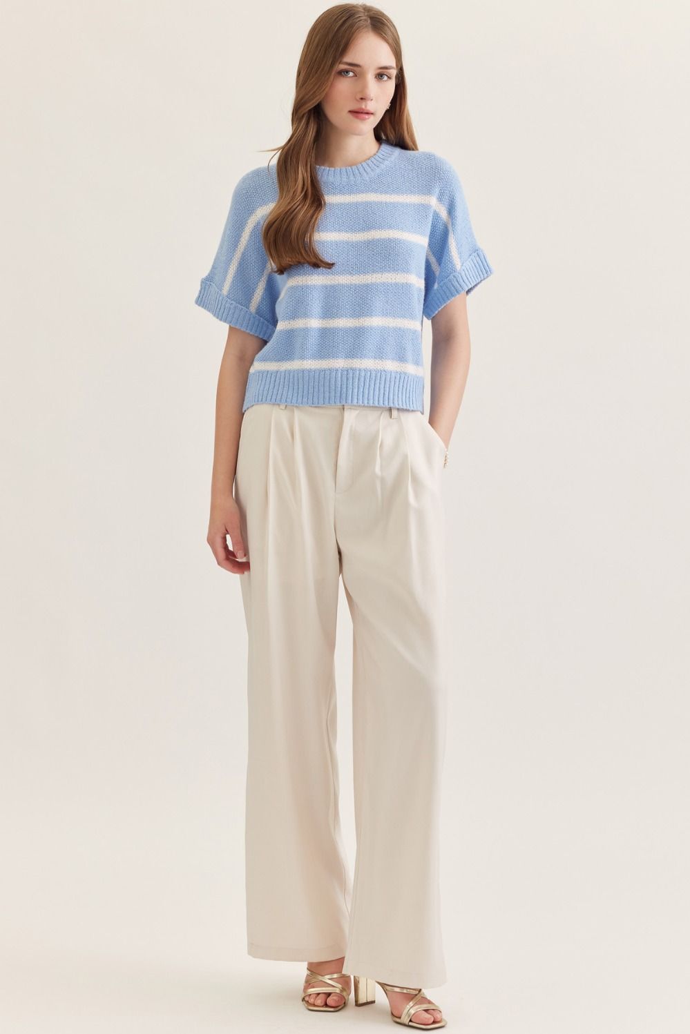 Entro | Ivy Striped Knit Top | Sweetest Stitch Boutique Richmond VA
