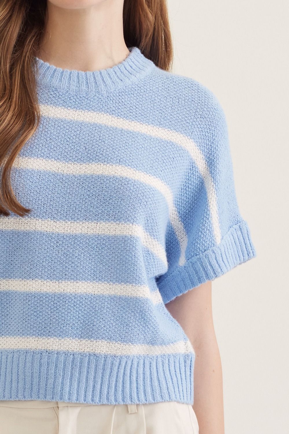 Entro | Ivy Striped Knit Top | Sweetest Stitch Boutique Richmond VA