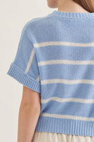 Entro | Ivy Striped Knit Top | Sweetest Stitch Boutique Richmond VA