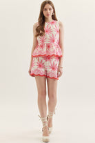 Entro | Elise Sleeveless Embroidered Top | Sweetest Stitch Boutique