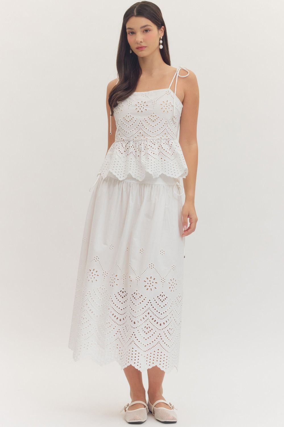 Entro | Lulu Tie Strap Top | Sweetest Stitch Boutique Richmond VA