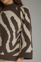 Entro | Matilda Abstract Sweater | Sweetest Stitch Boutique Richmond