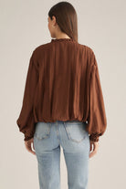 Entro | Lorrie Long Sleeve Bubble Top | Sweetest Stitch Boutique RVA