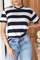 Navy Stripe Main
